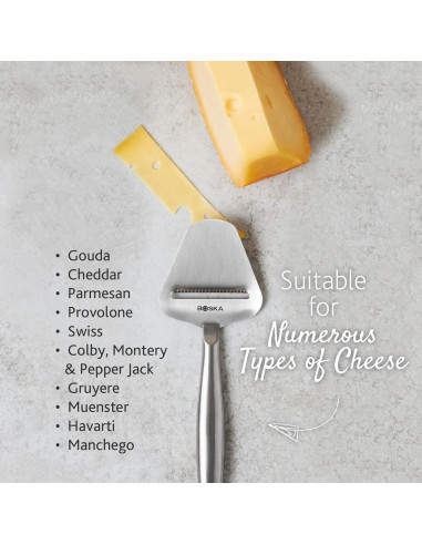 Cortador de Queso Multifuncional BOSKA Acero Inoxidable 22 cm