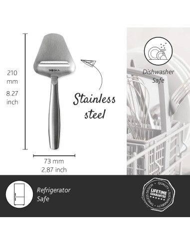 Cortador de Queso Multifuncional BOSKA Acero Inoxidable 22 cm