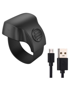 Anillo inteligente Bluetooth OUFANTE R10 para selfies - Negro