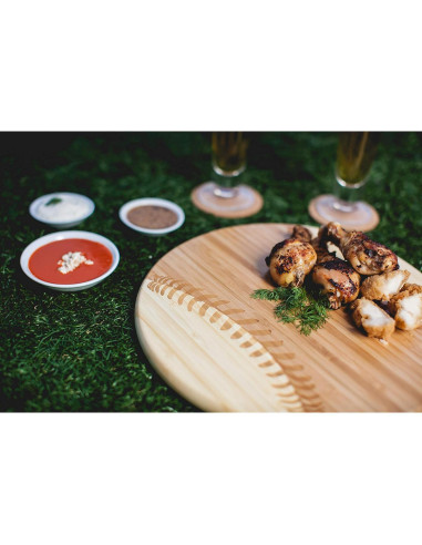 Tabla de Queso Homerun Toscana 30,48 cm Bambú Ecológico
