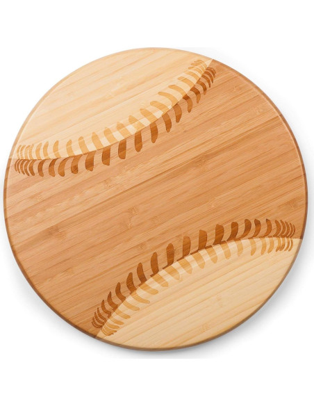 Tabla de Queso Homerun Toscana 30,48 cm Bambú Ecológico