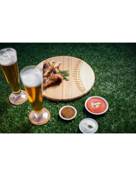 Tabla de Queso Homerun Toscana 30,48 cm Bambú Ecológico