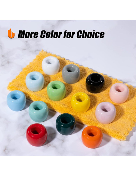 Soporte de Cepillo de Dientes Cerámico Urbanstrive Blanco 2 Pzas