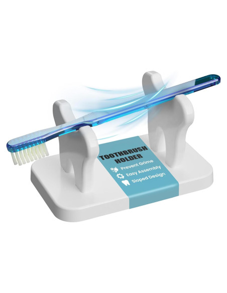 Soporte de Cepillos de Dientes Genérico HomeCaddy Blanco