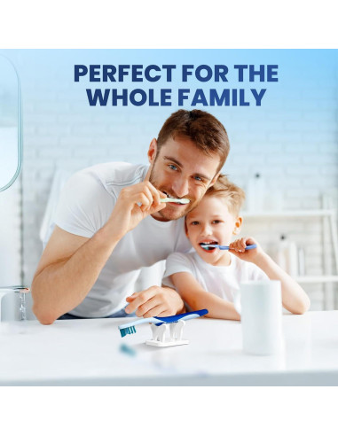 Soporte de Cepillos de Dientes Genérico HomeCaddy Blanco