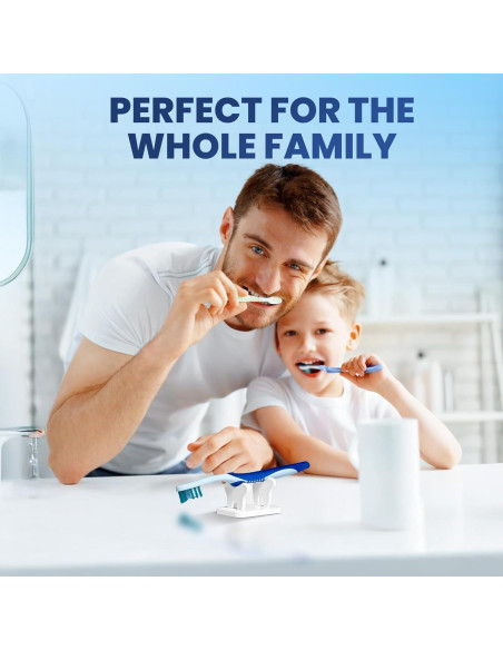 Soporte de Cepillos de Dientes Genérico HomeCaddy Blanco