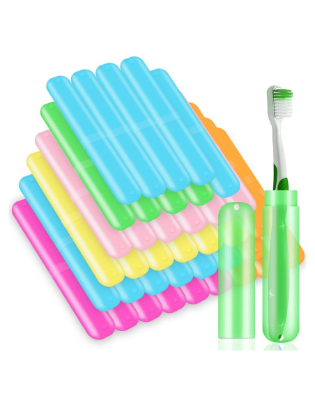 Soporte para Cepillos de Dientes SIKEMAY 50 Piezas Multicolor