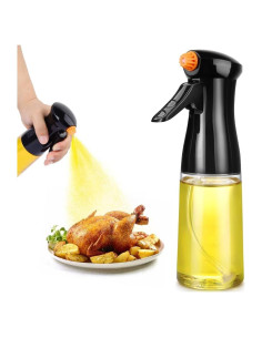 Rociador de Aceite MUOOMU 200ml Multiusos Negro