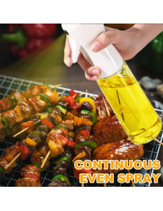 Rociador de Aceite BLYPHOO 220ml Vidrio A Prueba de Fugas 2