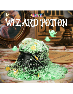 Kit Científico de Pociones Mágicas Alritz - 20 Botellas y Caldero 2