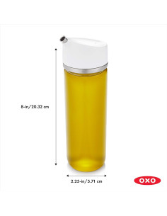 Conjunto dispensadores vidrio OXO Good Grips 2 piezas 355 mL 2