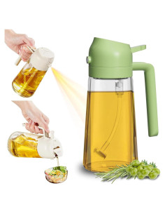 Dispensador de Aceite 2 en 1 Decunir 470ml Verde