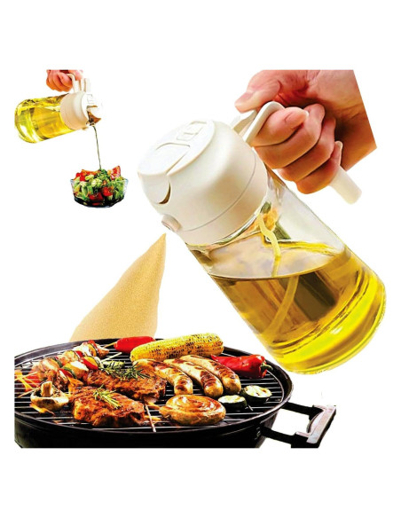 Rociador y dispensador de aceite de oliva Kitchen Maiden 473ml