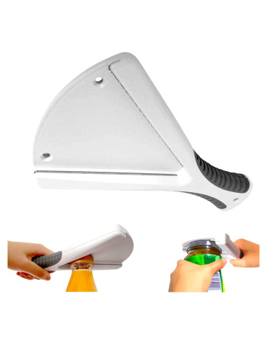 Abrebotellas y Tarros Elm City Direct Blanco Montable