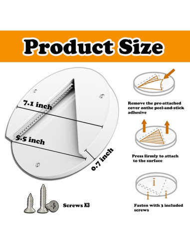 Abre Tarros de Una Mano Launary Blanco - Gadget Esencial