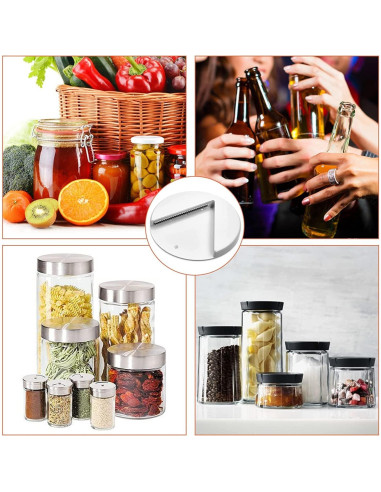 Abrebotellas Bajo Gabinete ZUIHUI Manual para Personas Mayores