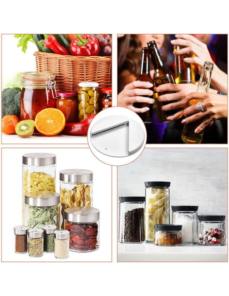 Abrebotellas Bajo Gabinete ZUIHUI Manual para Personas Mayores