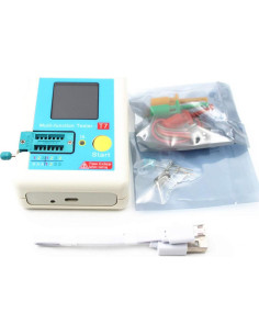 Medidor Multifuncional LCR-T7 WWZMDiB Pantalla Color 3.5" 2