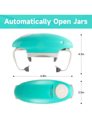 Abrebotellas Eléctrico Wingosoph Automático para Tarros