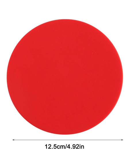 Abridor de Tarros de Goma WLngtv Rojo Multiusos 15cm