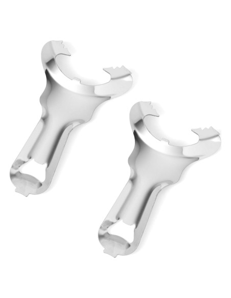Abridor de Tarros 2 Piezas BOXOB Acero Inoxidable 14.2x8.8cm
