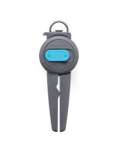 Abrelatas 3 en 1 Dreamfarm Dopener Ergonómico Gris