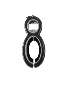 Abrebotellas 6 en 1 XCZBX Acero Inoxidable Gris