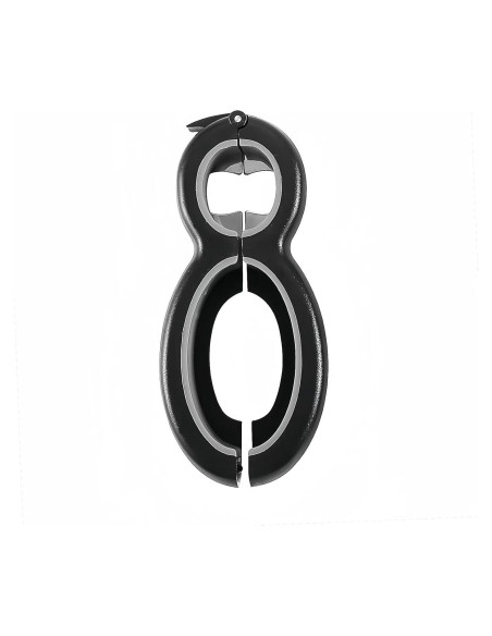 Abrebotellas 6 en 1 XCZBX Acero Inoxidable Gris