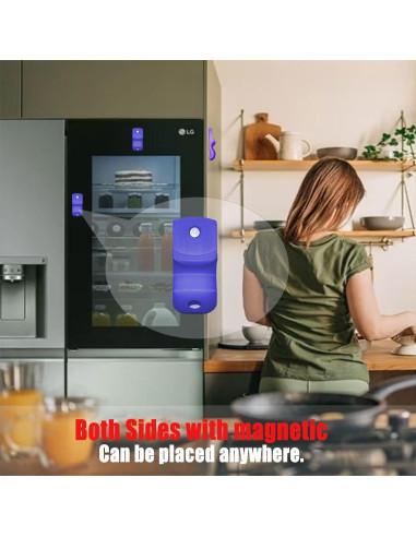 Abridor de Tarros LXLO, Magnético, Azul Púrpura, 145g