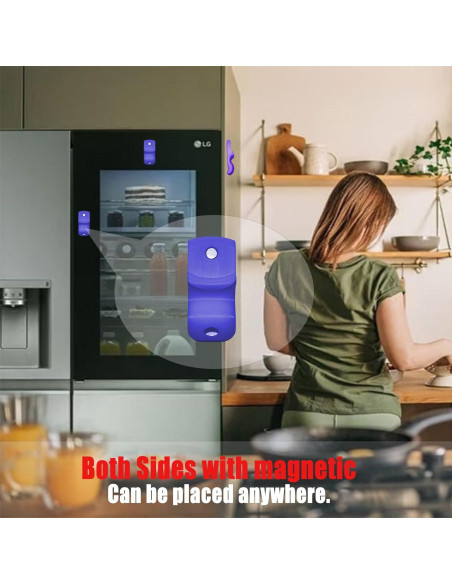 Abridor de Tarros LXLO, Magnético, Azul Púrpura, 145g