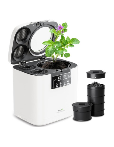 Compostador Eléctrico RoneKIT 3.8L para Cocina Blanco