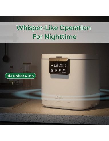 Compostador Eléctrico RoneKIT 3.8L para Cocina Blanco