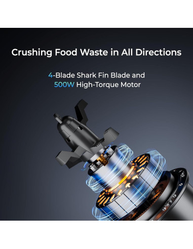 Compostador Eléctrico RoneKIT 3.8L para Cocina Blanco