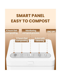 Compostador Eléctrico MERIOR 3L con Limpieza Automática 2