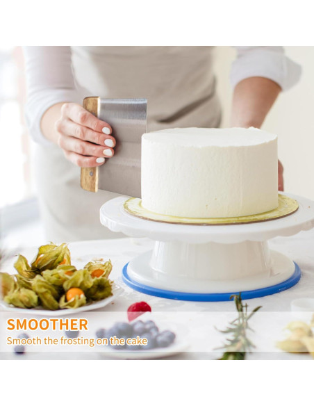 Cortador de Masa ALLTOP - Raspador de Acero Inoxidable 130g