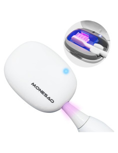 Estuche Desinfectante para Cepillos de Dientes MONESAO Blanco