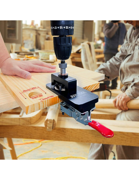 Plantilla de Bisagra Oculta 35mm CenfeiTooL para Carpintería Plantilla de Bisagra Oculta 35mm CenfeiTooL para Carpintería