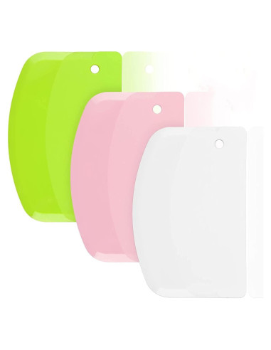 Raspador de Masa SURDOCA 13.5x9cm Plástico Libre BPA