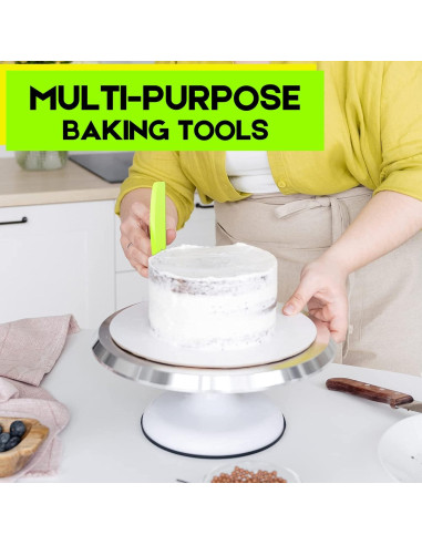 Raspador de Masa SURDOCA 13.5x9cm Plástico Libre BPA