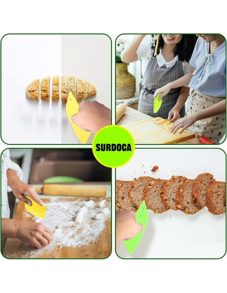 Raspador de Masa SURDOCA 13.5x9cm Plástico Libre BPA
