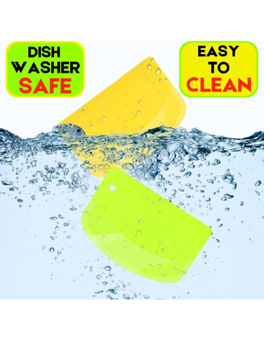 Raspador de Masa SURDOCA 13.5x9cm Plástico Libre BPA