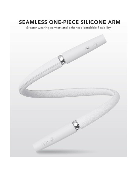 Luz de Lectura para el Cuello NIVAVA LED Blanca 360 Ajustable