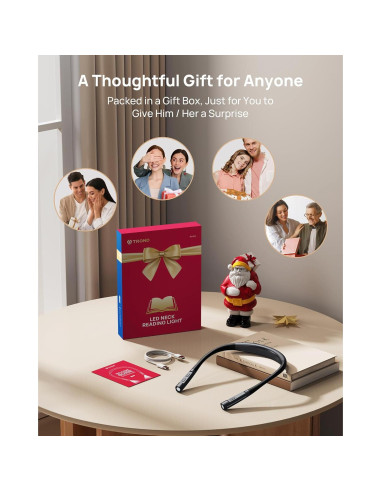 Luz de Lectura para el Cuello TROND LED Recargable 1000mAh