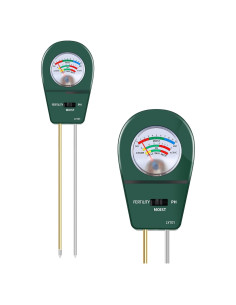 Probador de Suelo 3 en 1 Lianying pH Humedad Jardín