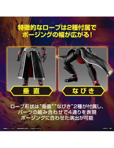 Kit de Modelo Kamen Rider Wizard Flame Style Bandai 27.2 cm