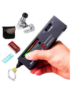 Probador de Diamantes Molo + Lupa 60X LED - Kit Joyero