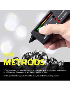 Probador de Diamantes Molo + Lupa 60X LED - Kit Joyero 2