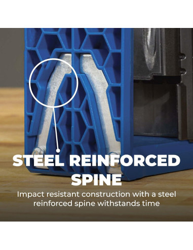 Kreg Pocket-Hole Jig 520PRO con Kit de Tornillos 260 Piezas