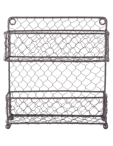 Estante de Especias DII Vintage de Metal 2 Niveles 0.45kg