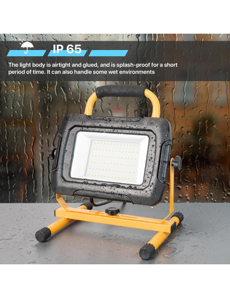 Luz de Trabajo LED HYPERLITE 50W 5000 Lúmenes Impermeable